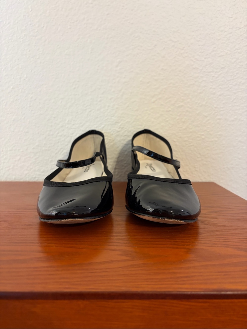 Repetto Paris size 40/9 Black Patent Mary Jane Block Heel Shoes - Picture 12 of 12